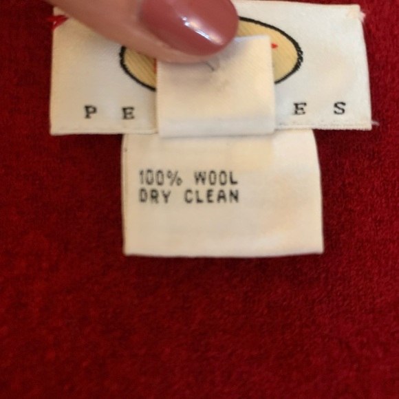 Talbots boiled wool, open front blazer MP - Picture 5 of 5